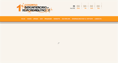 Desktop Screenshot of congresoneurorehabilitacion.com